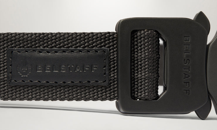 Belstaff Cinturón Tejido Con Cierre De Clip