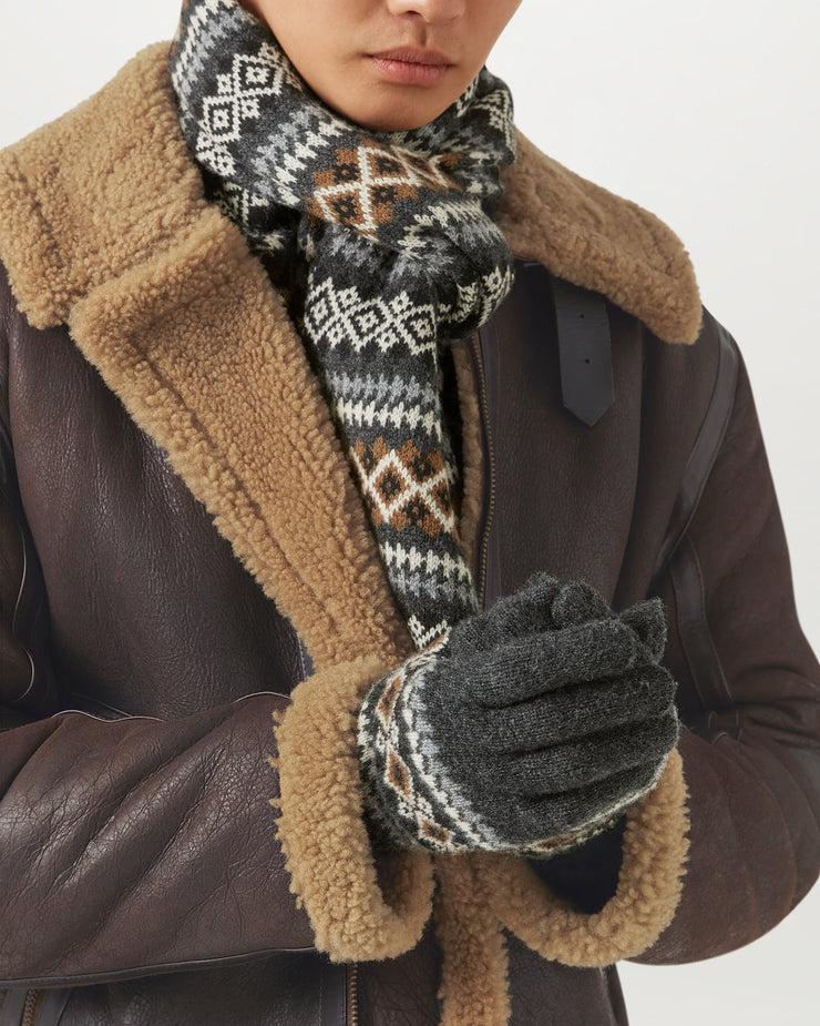 Belstaff Guantes Thistle En Punto Fair Isle