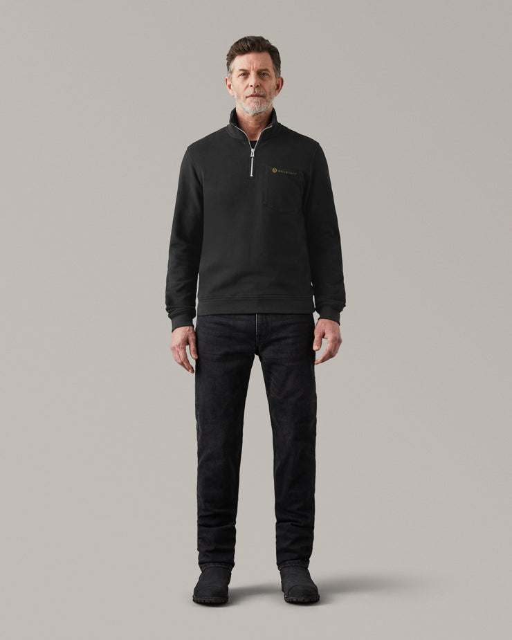 Belstaff Jersey Con Cremallera De Un Cuarto