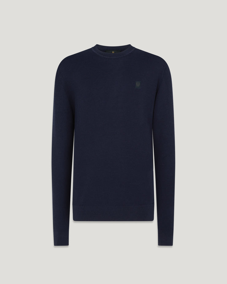 belstaff jersey de cuello redondo drift