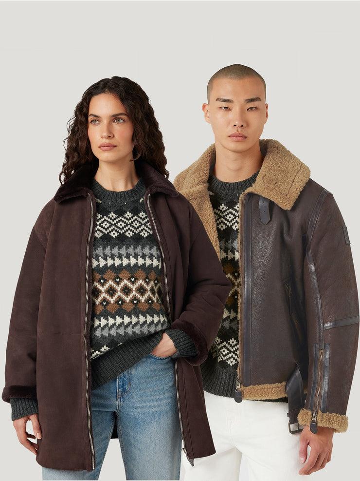 Belstaff Jersey Thistle El Punto Fair Isle