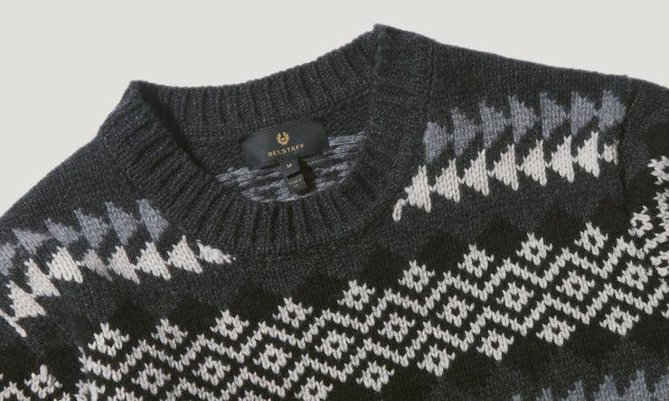 Belstaff Jersey Thistle El Punto Fair Isle