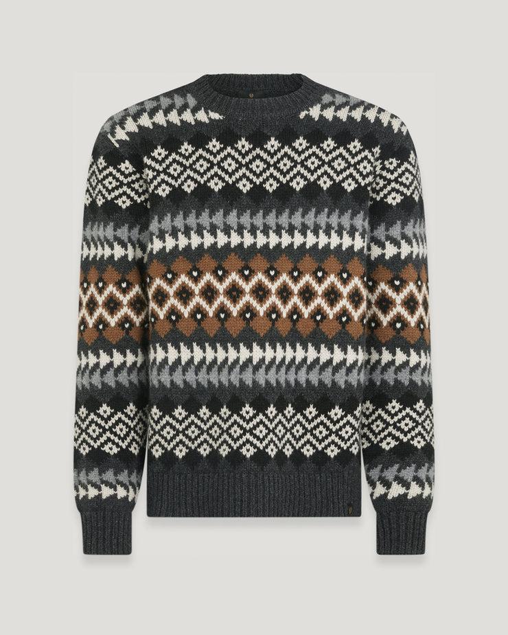 Belstaff Jersey Thistle El Punto Fair Isle