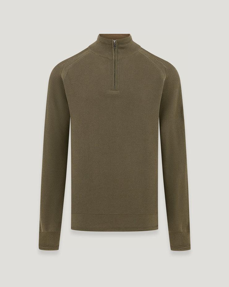 belstaff jumper con cremallera de un cuarto guide