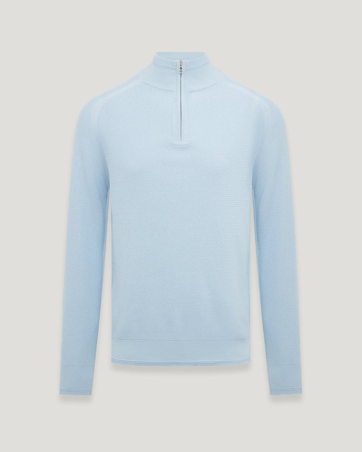 belstaff jumper con cremallera de un cuarto guide