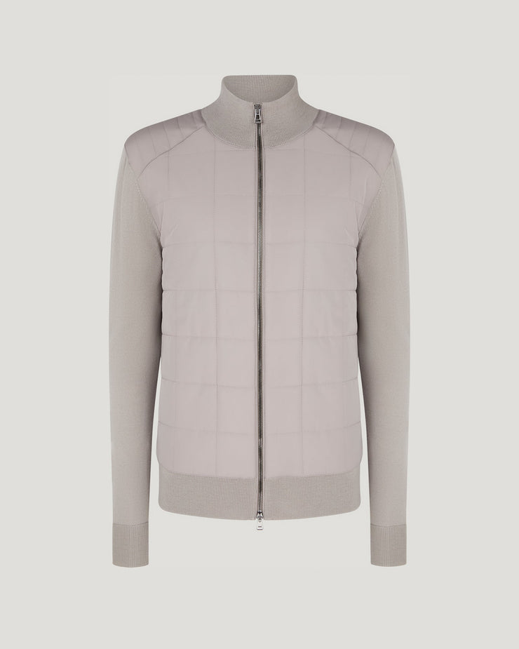 belstaff kelbrook zip cardigan