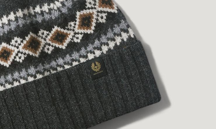 Belstaff Sombrero Thistle En Punto Fair Isle