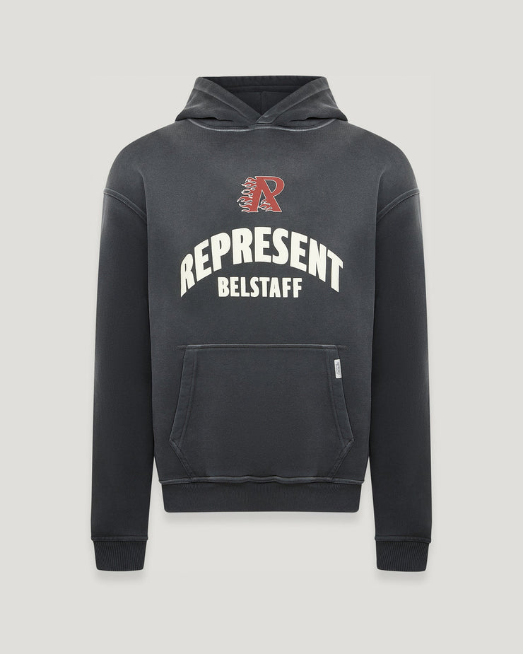 belstaff jersey con capucha flame phoenix belstaff x represent