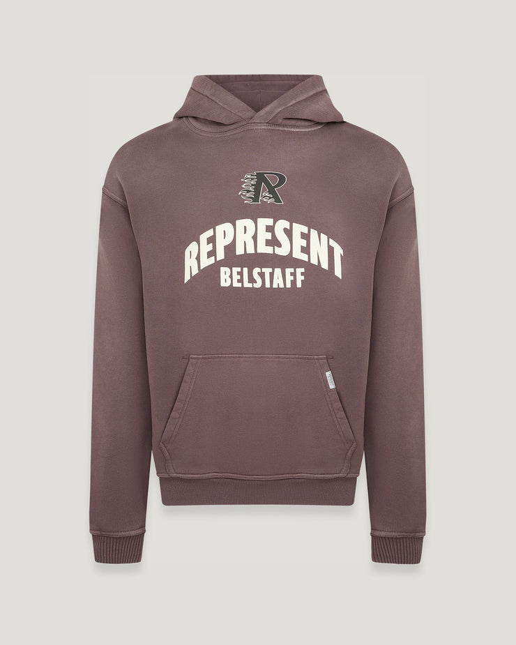 belstaff jersey con capucha flame phoenix belstaff x represent