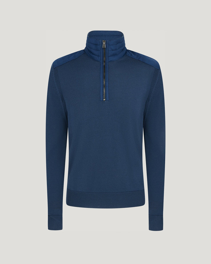 belstaff jersey con cremallera de un cuarto kilmington