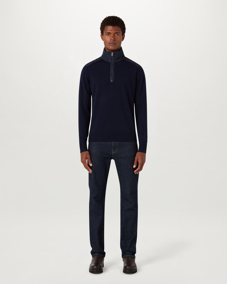 Belstaff Jersey Con Cremallera De Un Cuarto Kilmington