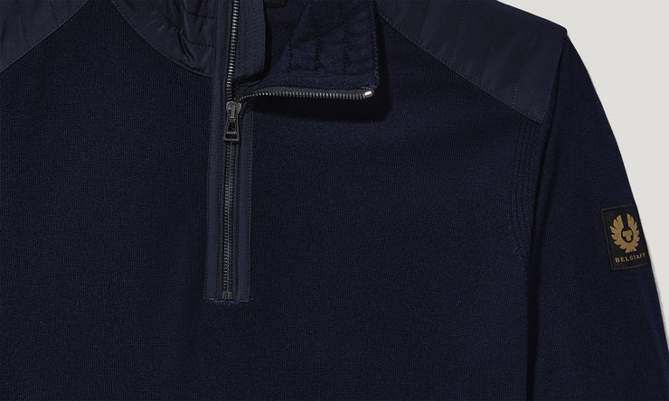 Belstaff Jersey Con Cremallera De Un Cuarto Kilmington