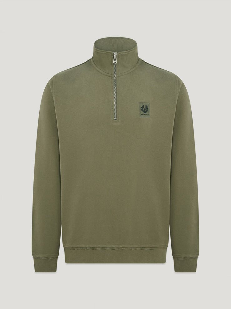 belstaff sudadera belstaff con cremallera de un cuarto
