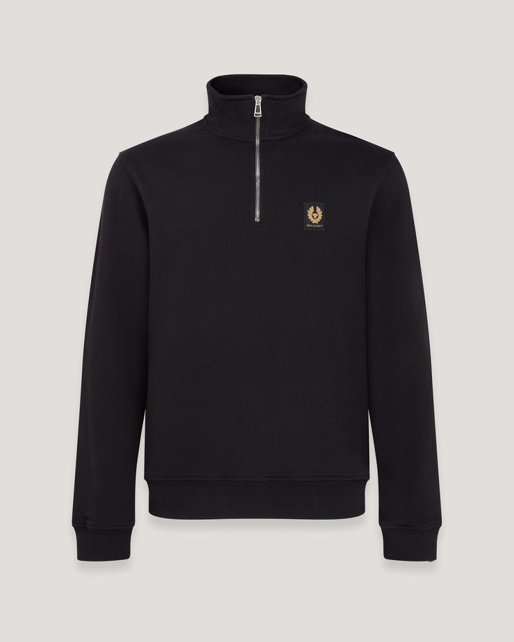 belstaff sudadera belstaff con cremallera de un cuarto