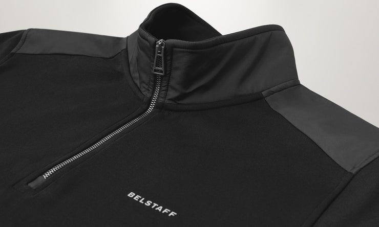 Belstaff Sudadera Con Cremallera De Un Cuarto Alloy