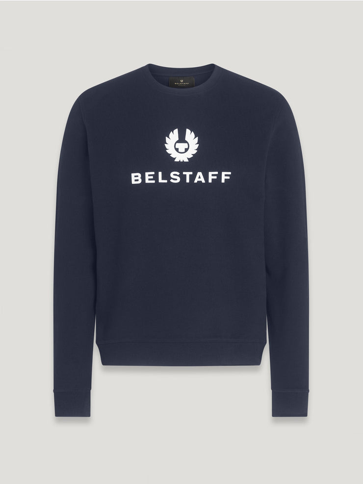 belstaff sudadera de cuello redondo belstaff signature