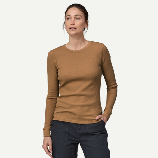 Patagonia Camiseta Mujer Work Waffle Crew