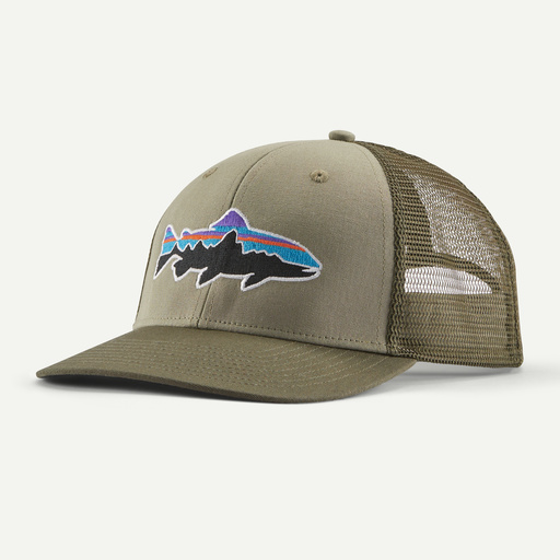 patagonia Jockey Fitz Roy Trout Trucker Hat