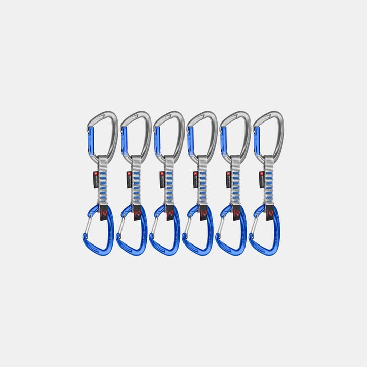 Mammut Crag Keylock Wire 10 Cm Indicator 6-Pack Quickdraws