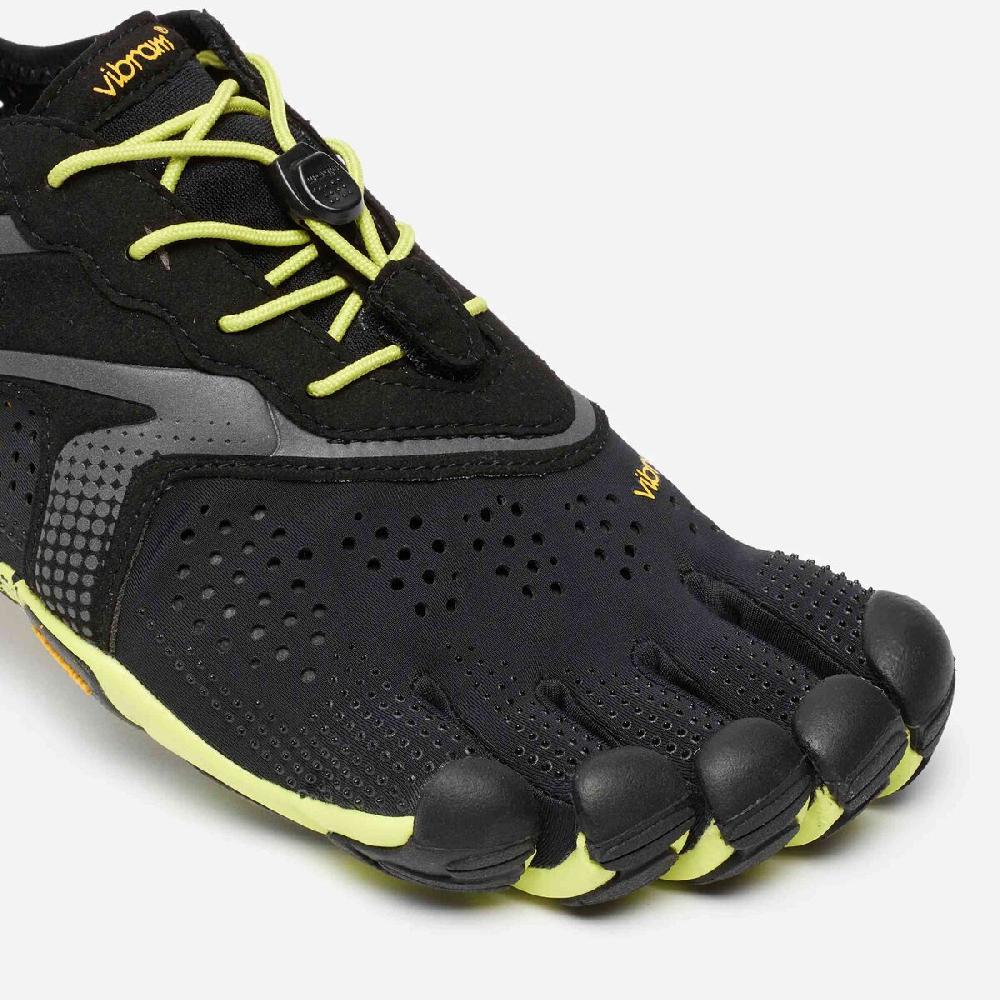 Vibram V-Run Hombre Black / Yellow