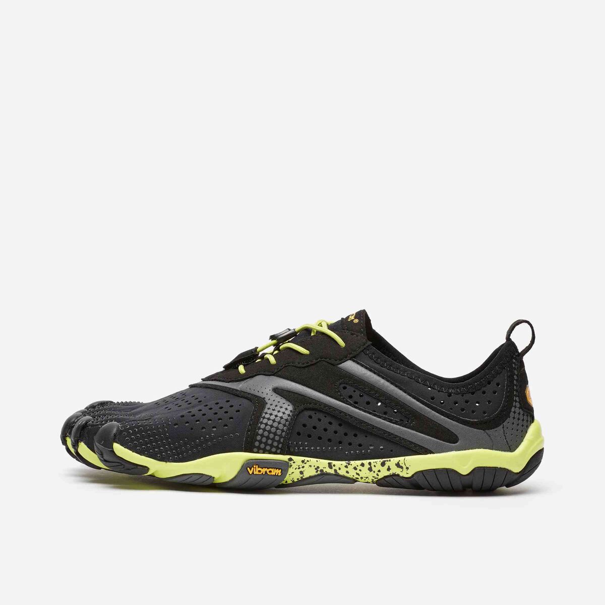 vibram V-Run Hombre Black / Yellow