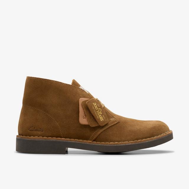 Clarks Bota Desert Bt Evo de Gamuza Color Cola para Hombre