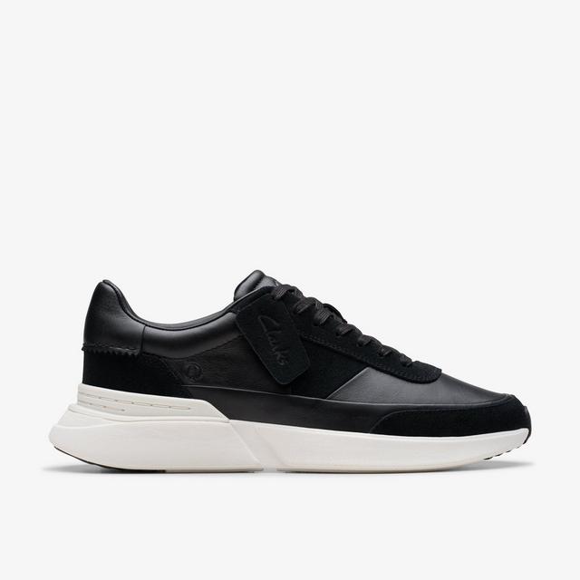 Clarks Craft Pace En Cuero Negro Zapatos