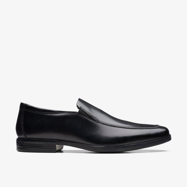 Clarks HOMBRES Howard Edge Cuero Negro Howard Edge