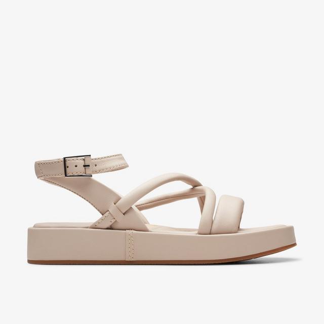 Clarks MUJERES Alda Cross Cuero Arena Alda Cross