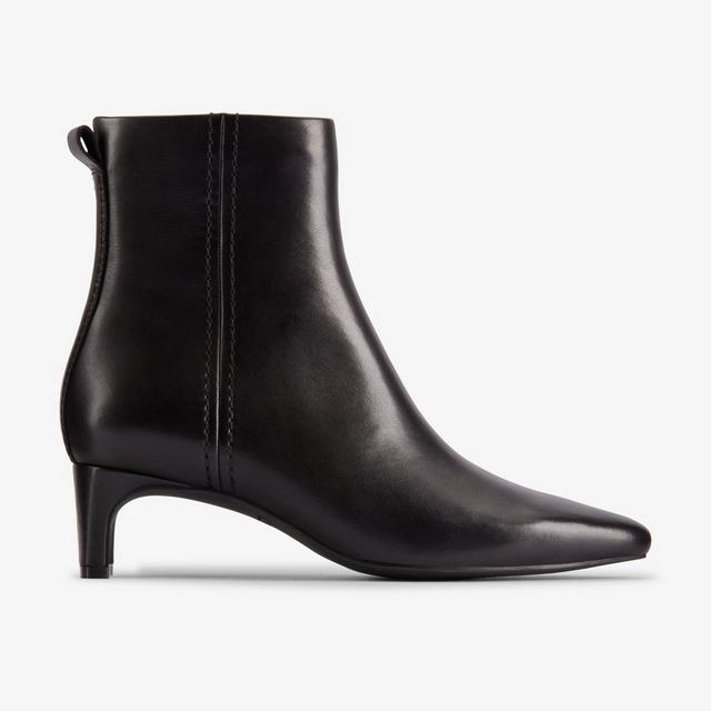 Clarks MUJERES Edina Up En Cuero Negro Edina Up