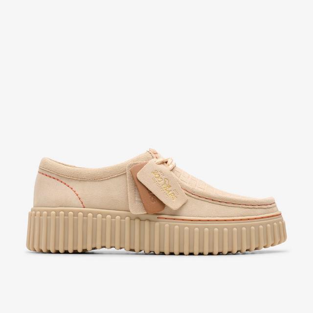 Clarks Mujeres Torhill Bee Ante Crudo Wallabee