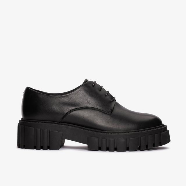 Clarks Page Walk en cuero negro Zapatos