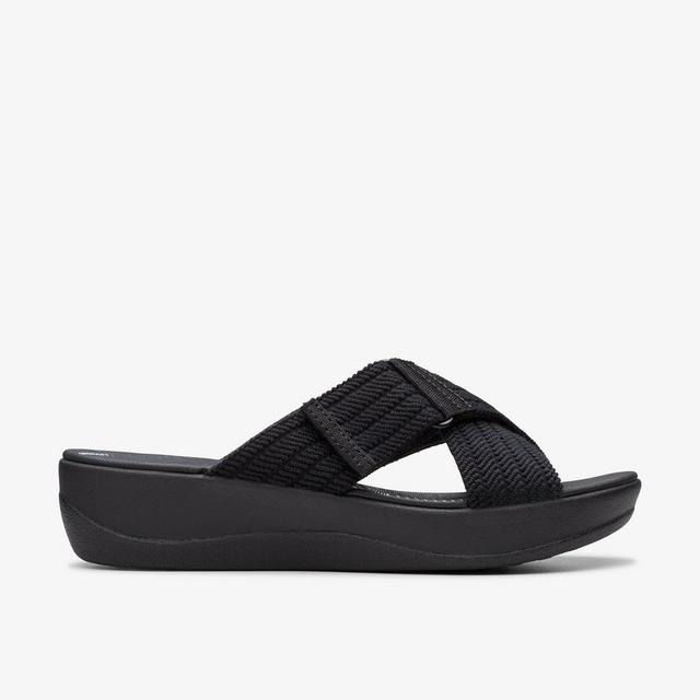 Clarks Sandalias Negras para Mujer Arla Wave