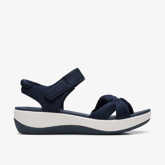 Clarks Textil azul marino Arla Shore Sandalias