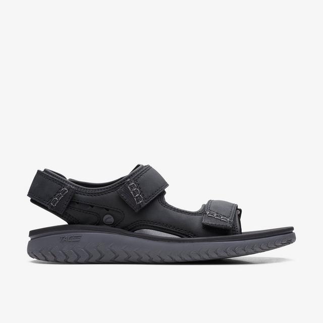 Clarks Wesley Bay Negro Sandalias