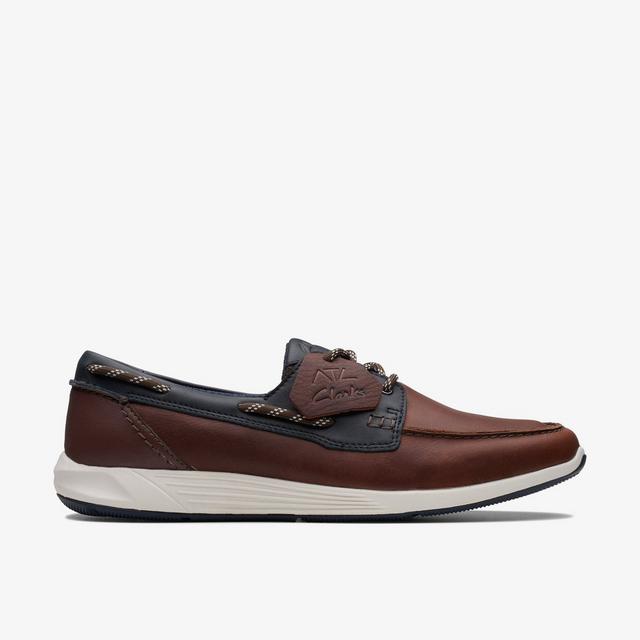 Clarks HOMBRES ATL Sail Go Marino/Marrón Tostado ATL Sail Go