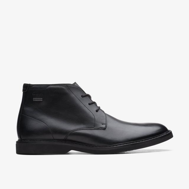 Clarks HOMBRES Atticus LT Hi GORE-TEX Cuero Negro Atticus LT Hi GORE-TEX