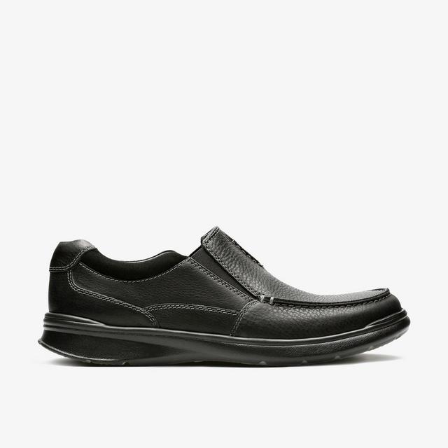Clarks HOMBRES Cotrell Free Cuero negro aceitoso Cotrell Free