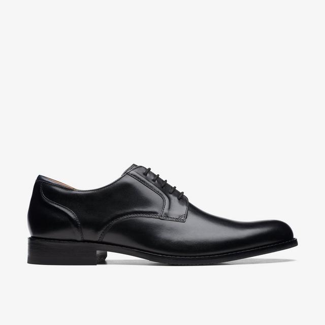 Clarks HOMBRES Craft Arlo Lace Cuero Negro Craft Arlo Lace