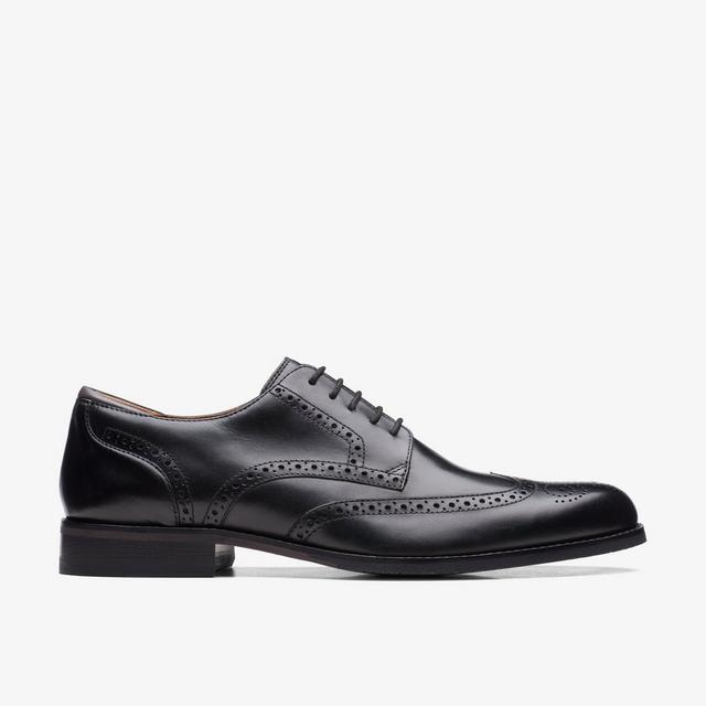 Clarks HOMBRES Craft Arlo Limit Cuero Negro Craft Arlo Limit