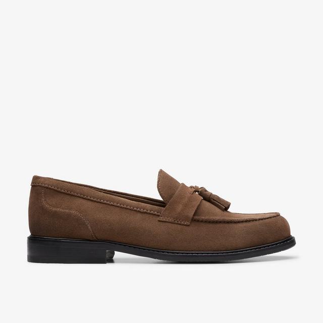 Clarks HOMBRES CraftArlo Step en ante marrón CraftArlo Step