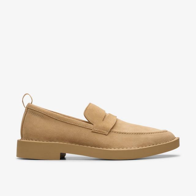 Clarks HOMBRES Martock Lo En Ante Beis Oscuro Martock Lo