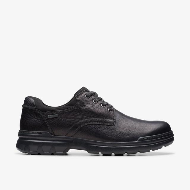 Clarks HOMBRES Rockie Walk GORE-TEX Cuero Negro Rockie Walk GORE-TEX