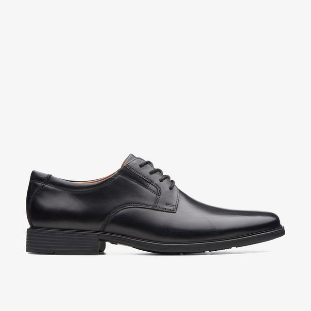 Clarks HOMBRES Tilden Plain Cuero Negro Tilden Plain