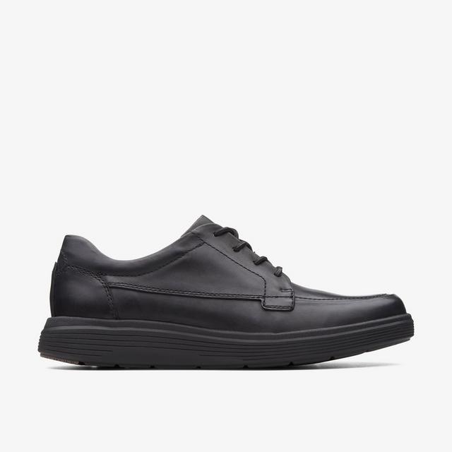 Clarks HOMBRES Un Abode Ease Cuero Negro Un Abode Ease