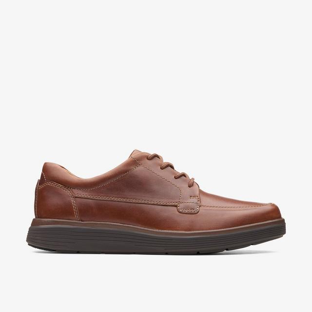 Clarks HOMBRES Un Abode Ease Cuero tostado oscuro Un Abode Ease
