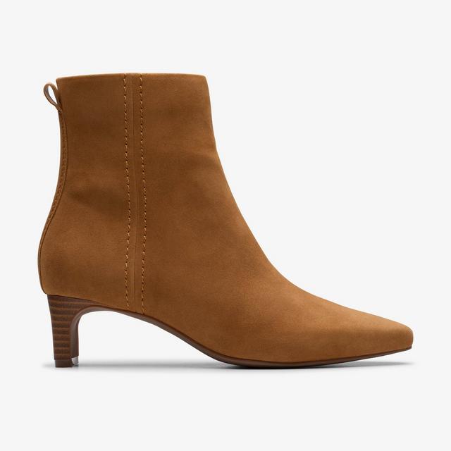 Clarks MUJERES Edina Up en ante color tostado Edina Up