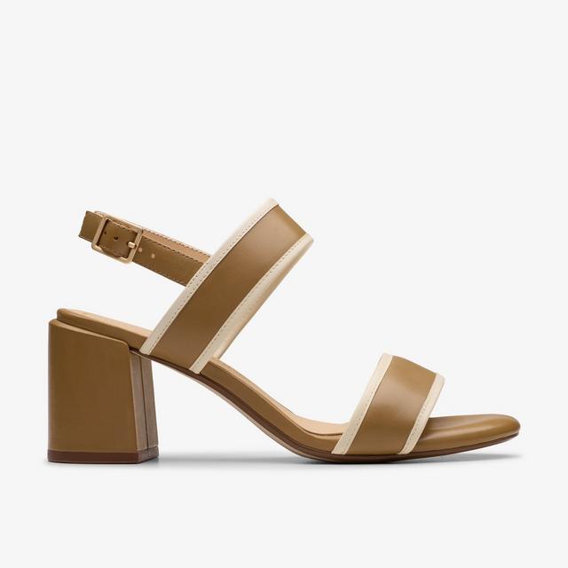 Clarks MUJERES Ezoria Sling color tostado claro combinado Ezoria Sling
