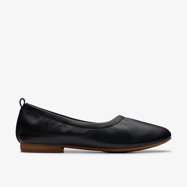 Clarks MUJERES Fawna Soft en cuero negro Fawna Soft