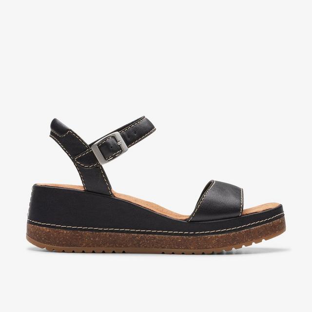 Clarks MUJERES Kassanda Lily Cuero Negro Kassanda Lily